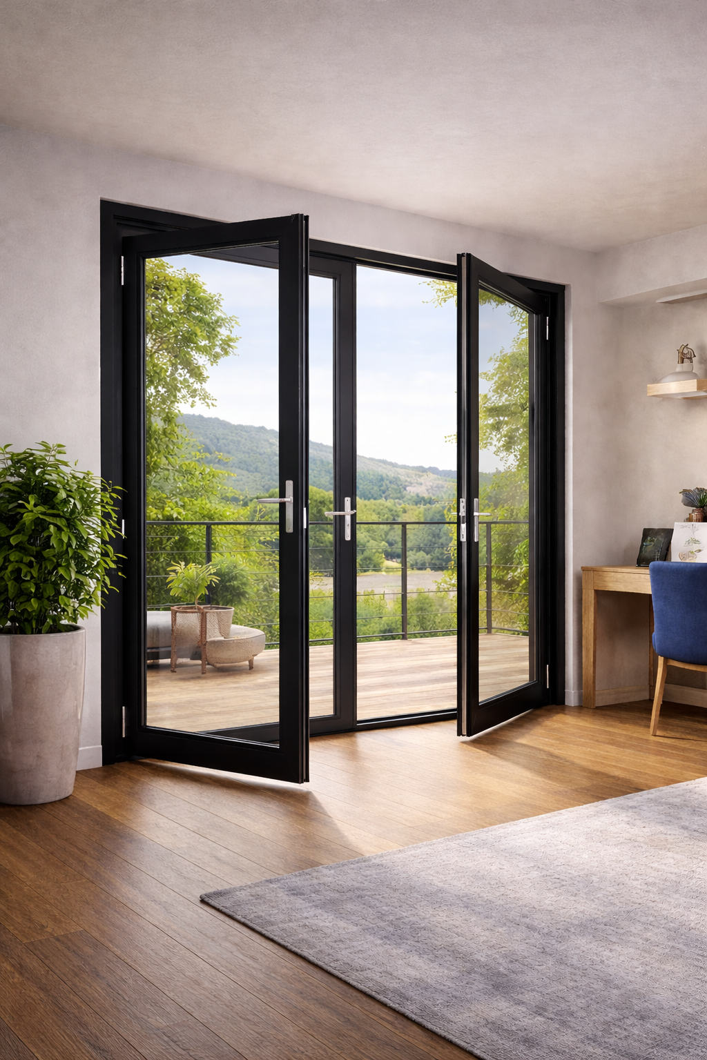 Aluminium Casment Door 